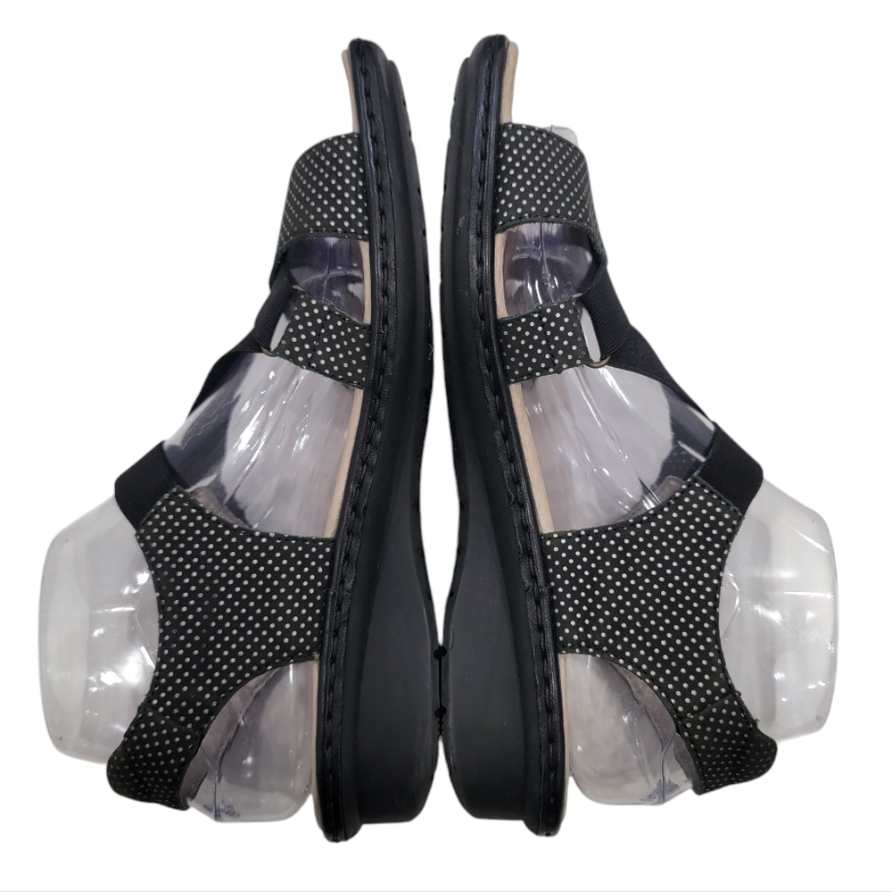 Remonte Black White Dot Comfort Sandals Strappy Cushioned Women’s Size 8… - Picture 8 of 16